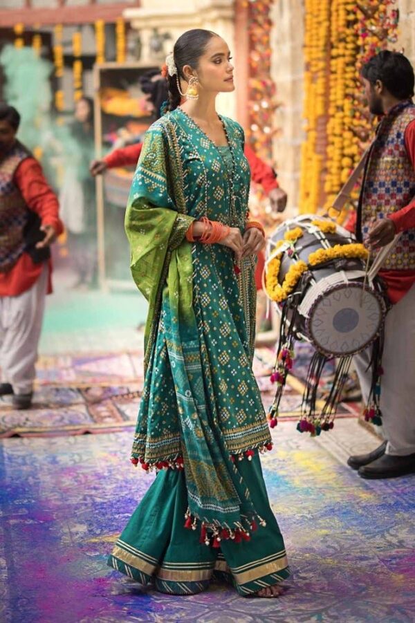 Gul Ahmed Cl-42004B Chunri Embroidered Lawn Collection 2024