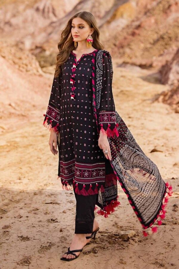 Gul Ahmed Cl-42005 Chunri Embroidered Lawn Collection 2024
