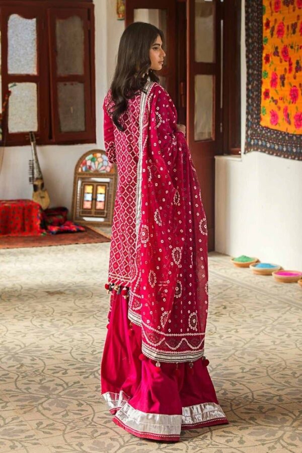 Gul Ahmed Cl-42008B Chunri Embroidered Lawn Collection 2024