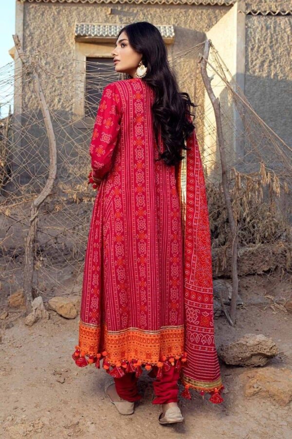 Gul Ahmed Cl-42009A Chunri Embroidered Lawn Collection 2024