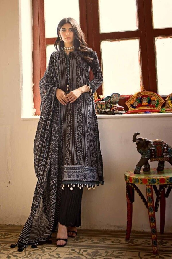 Gul Ahmed Cl-42009B Chunri Embroidered Lawn Collection 2024