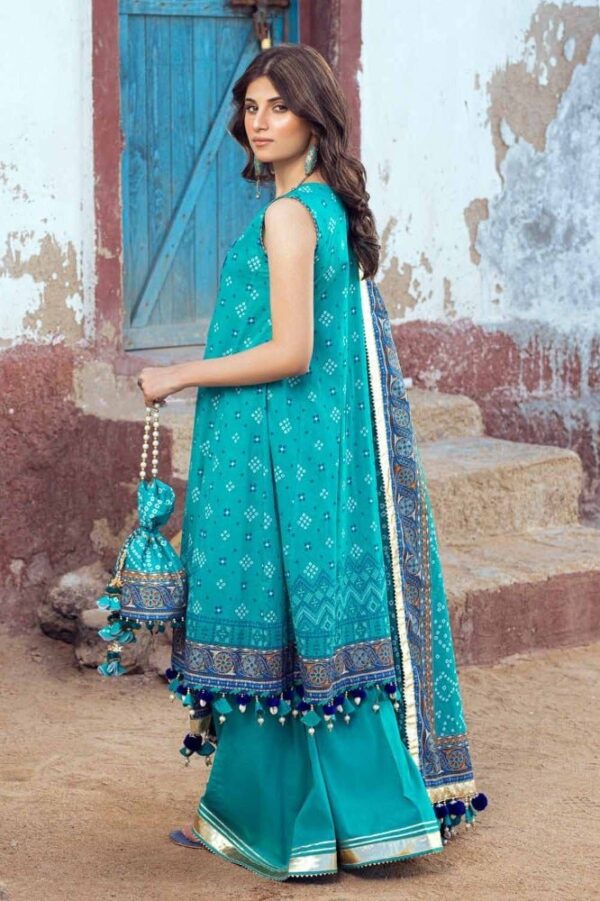 Gul Ahmed Cl-42013A Chunri Embroidered Lawn Collection 2024