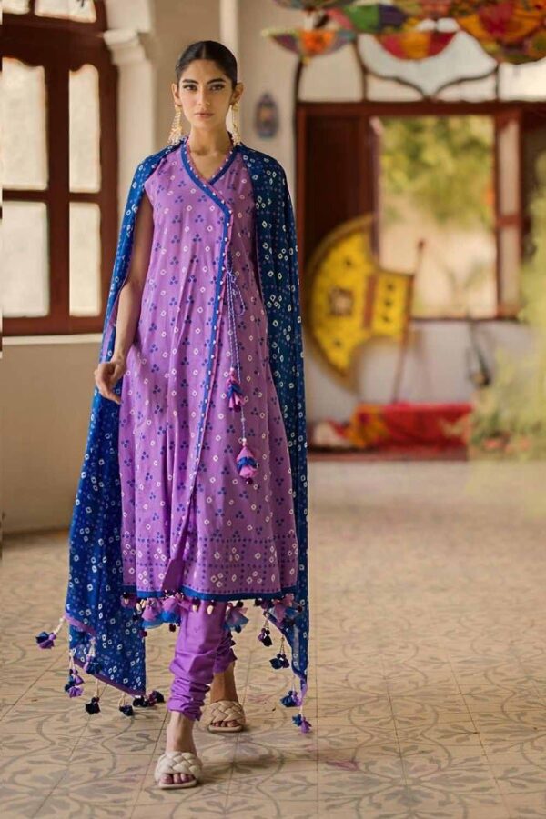 Gul Ahmed Cl-42016B Chunri Embroidered Lawn Collection 2024