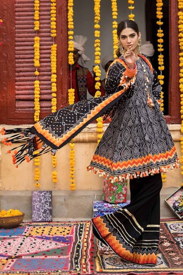 Gul Ahmed Cl-42033B Chunri Embroidered Lawn Collection 2024