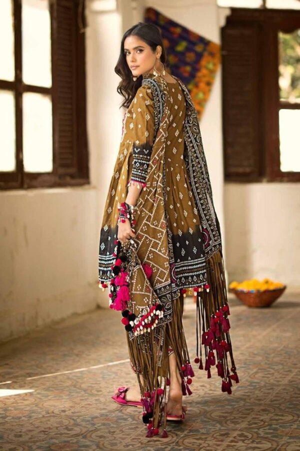 Gul Ahmed Cl-42034B Chunri Embroidered Lawn Collection 2024