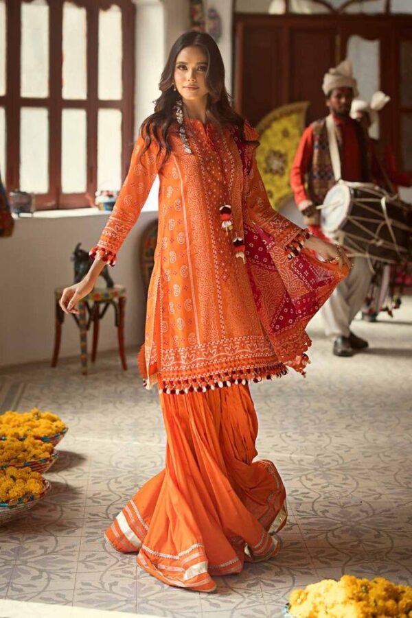 Gul Ahmed Cl-42036B Chunri Embroidered Lawn Collection 2024