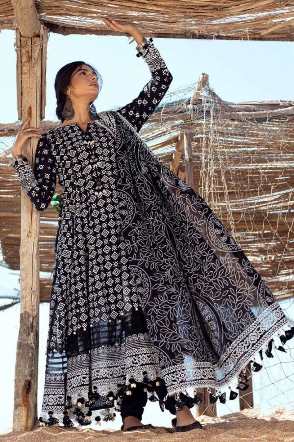 Gul Ahmed Cl-42039A Chunri Embroidered Lawn Collection 2024