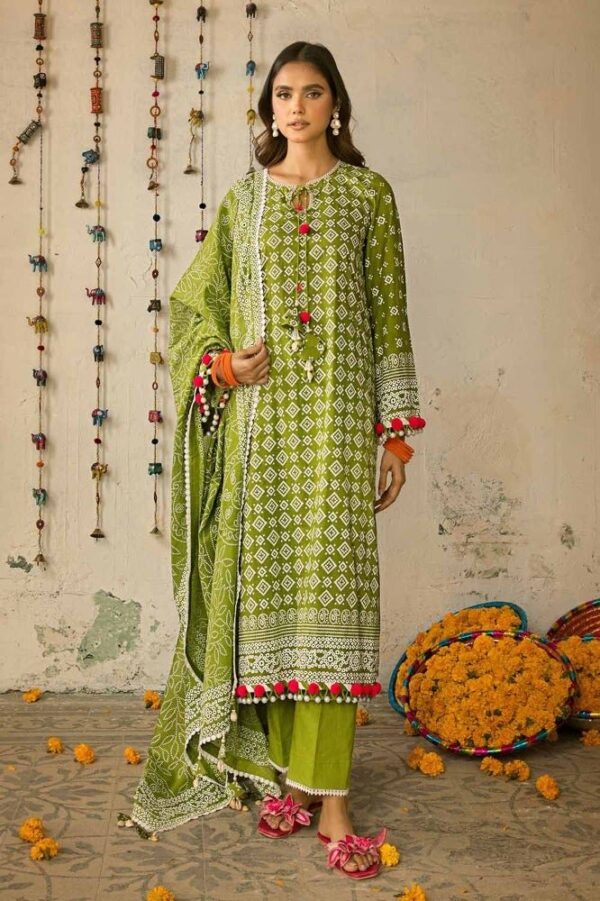 Gul Ahmed Cl-42039B Chunri Embroidered Lawn Collection 2024
