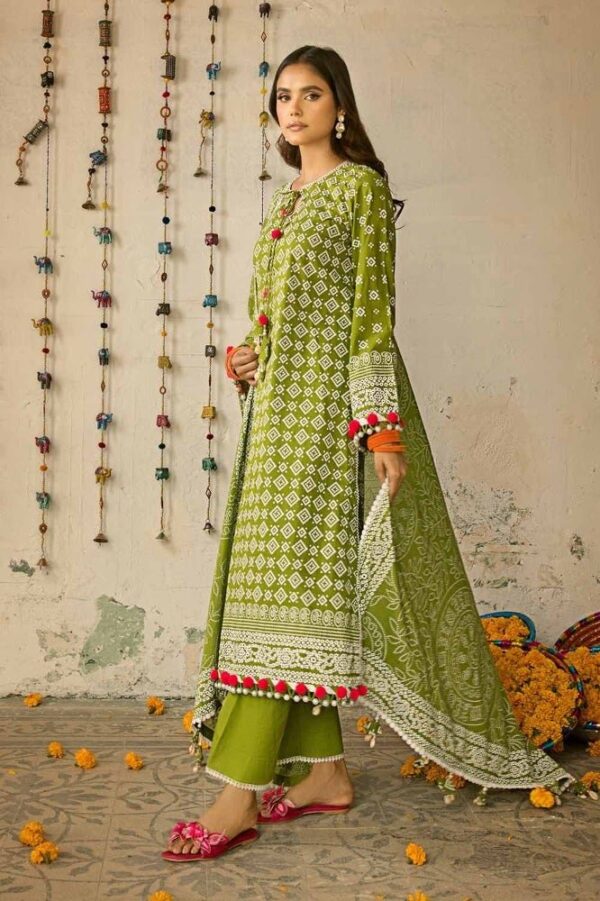 Gul Ahmed Cl-42039B Chunri Embroidered Lawn Collection 2024