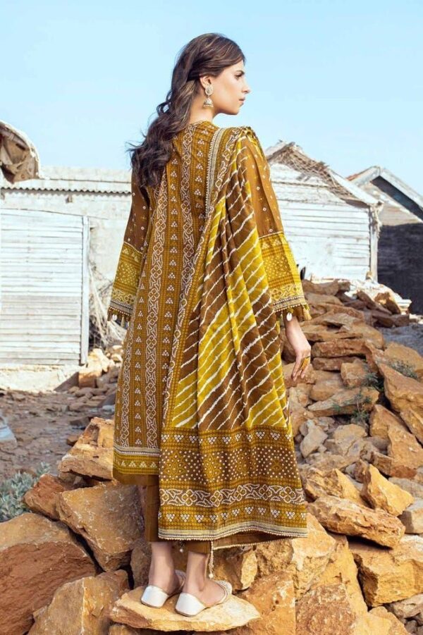 Gul Ahmed Cl-42051A Chunri Embroidered Lawn Collection 2024