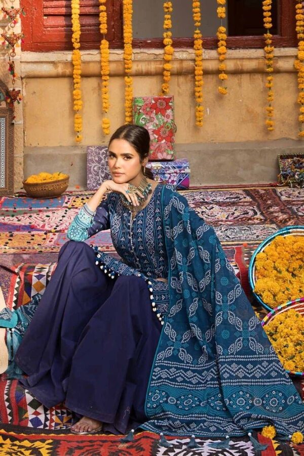 Gul Ahmed Cl-42051B Chunri Embroidered Lawn Collection 2024