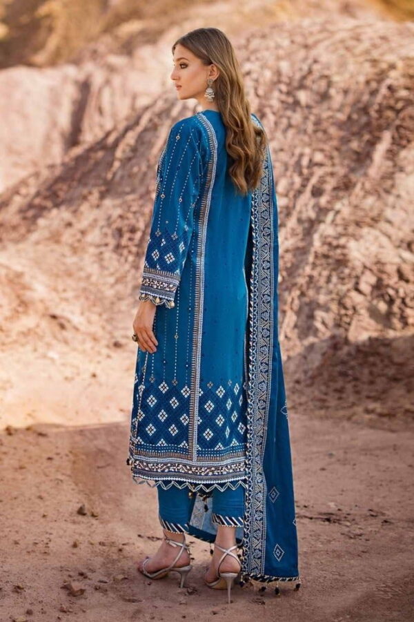 Gul Ahmed Cl-42052 Chunri Embroidered Lawn Collection 2024