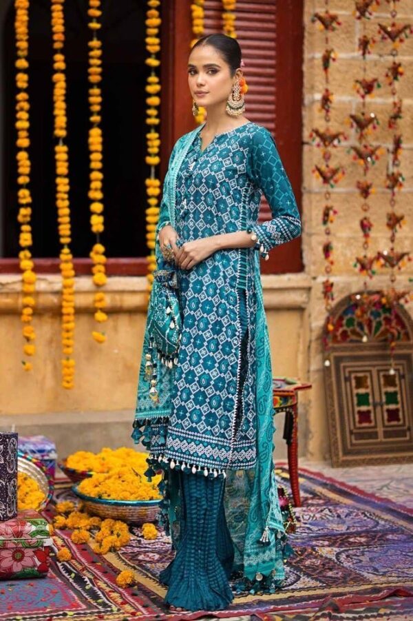 Gul Ahmed Cl-42061B Chunri Embroidered Lawn Collection 2024