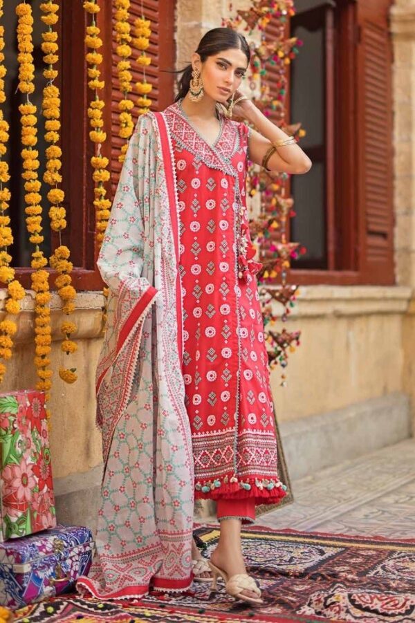 Gul Ahmed Cl-42062B Chunri Embroidered Lawn Collection 2024