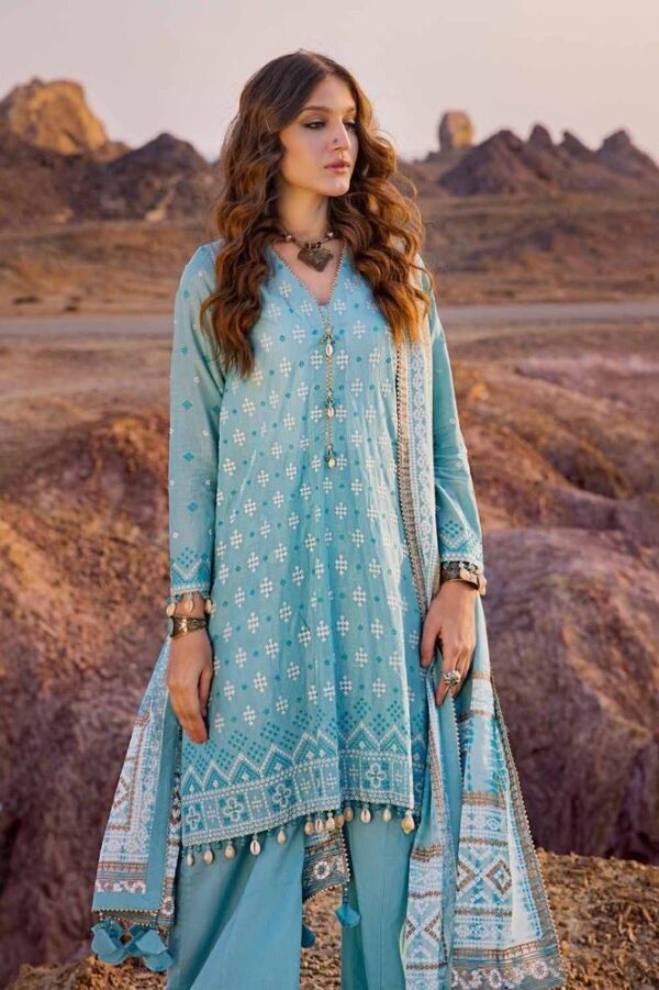 Gul Ahmed Cl-42215 Chunri Embroidered Lawn Collection 2024
