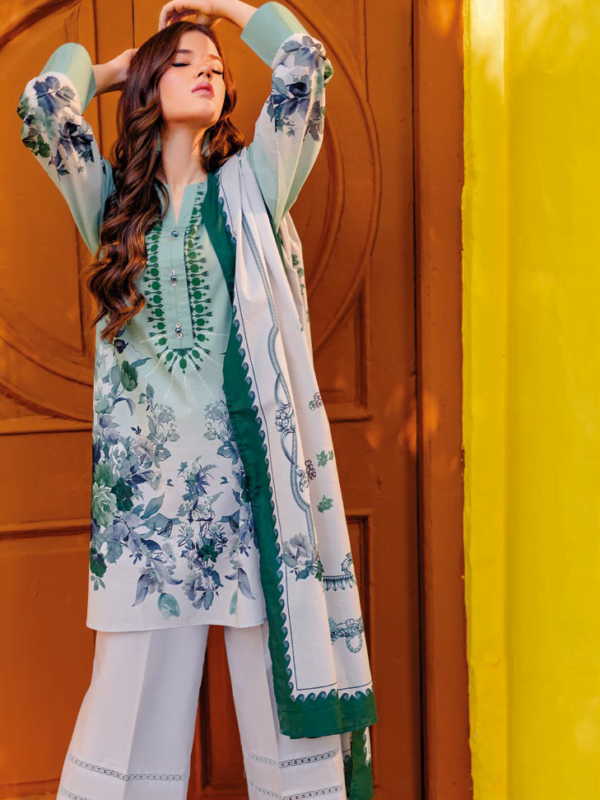Gul Ahmed Cl-42026B Essential Printed Lawn Collection 2024