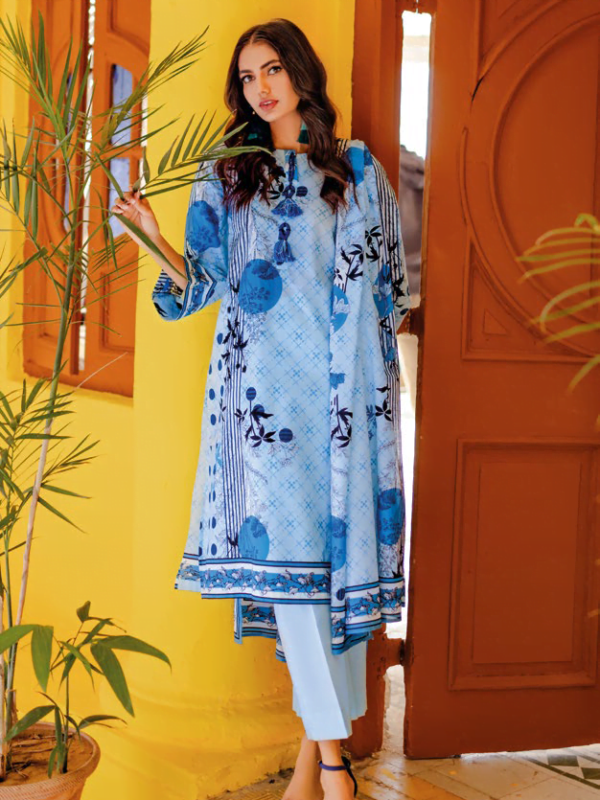Gul Ahmed Cl-42065B Essential Printed Lawn Collection 2024