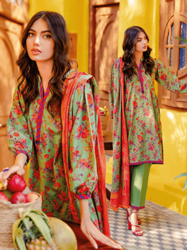 Gul Ahmed Cl-42078 Essential Printed Lawn Collection 2024