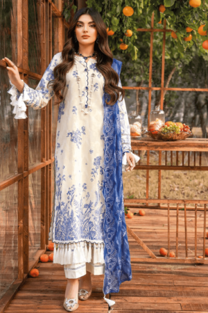 Gul Ahmed Cl-42087 Essential Embroidered Lawn Collection 2024