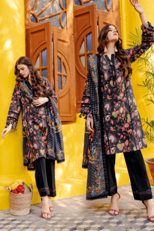 Gul Ahmed Cl-42101b Essential Printed Lawn Collection 2024