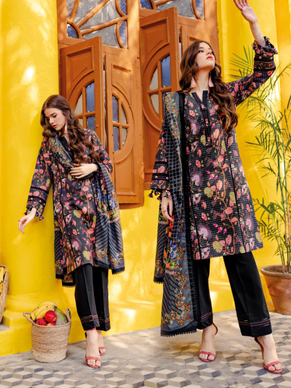 Gul Ahmed Cl-42101B Essential Printed Lawn Collection 2024