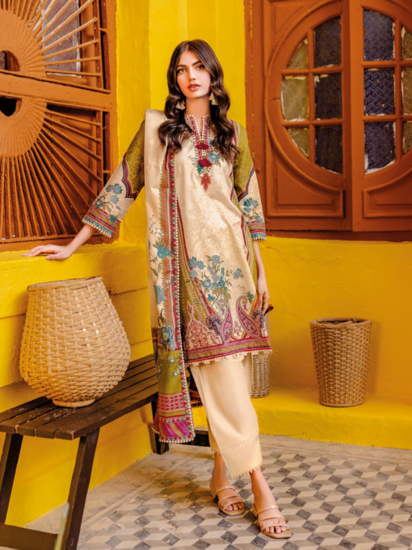 Gul Ahmed Cl-42137 Essential Printed Lawn Collection 2024