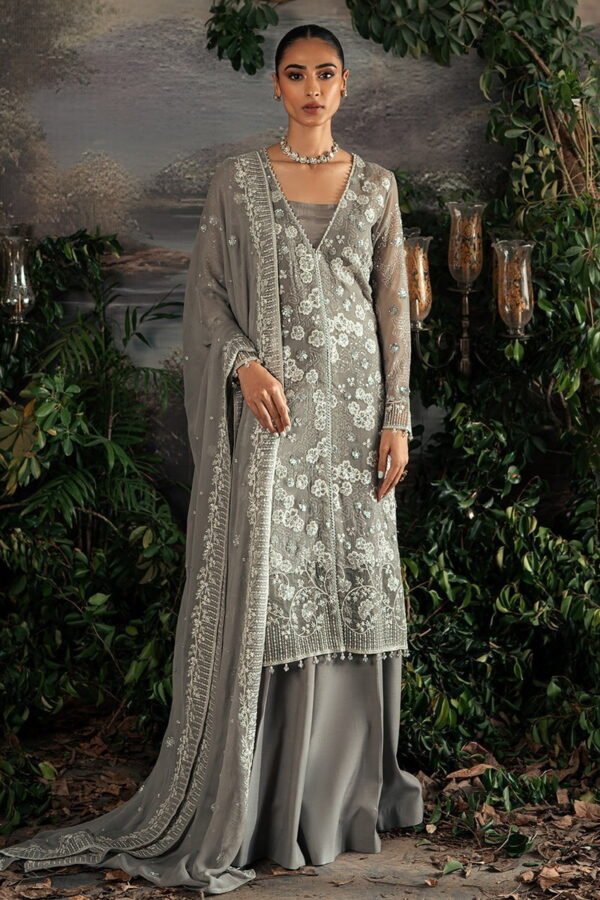 Cross Stitch Classic Acme 4Pc Chiffon Embroidered Suit