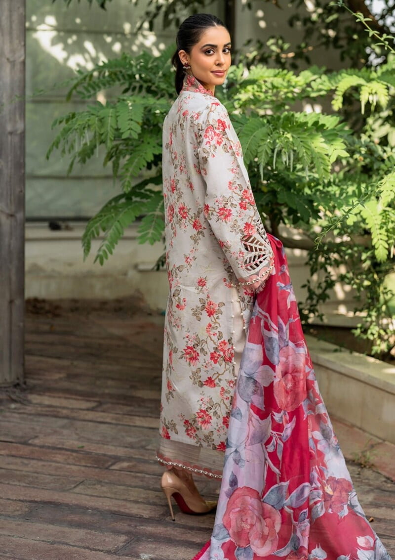 Asifa &Amp; Nabeel Am24 08 Chambeli Meraki Summer Vol 2 Premium Lawn Collection