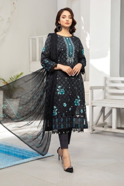 Al Kareem D-2552 Digital Printed Lawn 3pc Suit Collection 2024