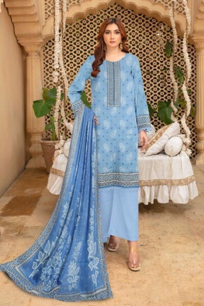 Rashk E Qamar Hajra Exclusive Dabi D-05 Qamar Hajra Exclusive Dabi Lawn Collection 2024