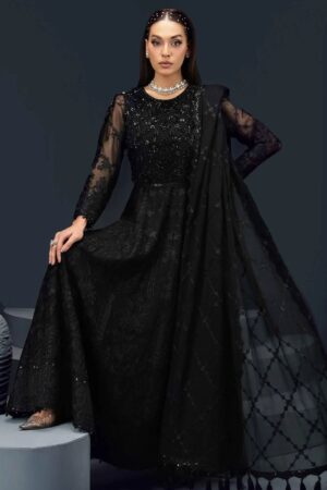 Alizeh Fashion D-05 Zohreh Embroidered Chiffon 3pc Suit Collection 2024