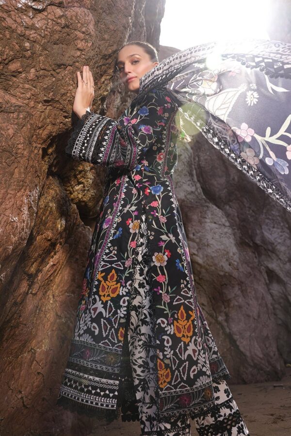 Ayzel Tropicana Azl-24-V2-06 Chloe Embroidered Lawn 3Pc Suit Collection 2024