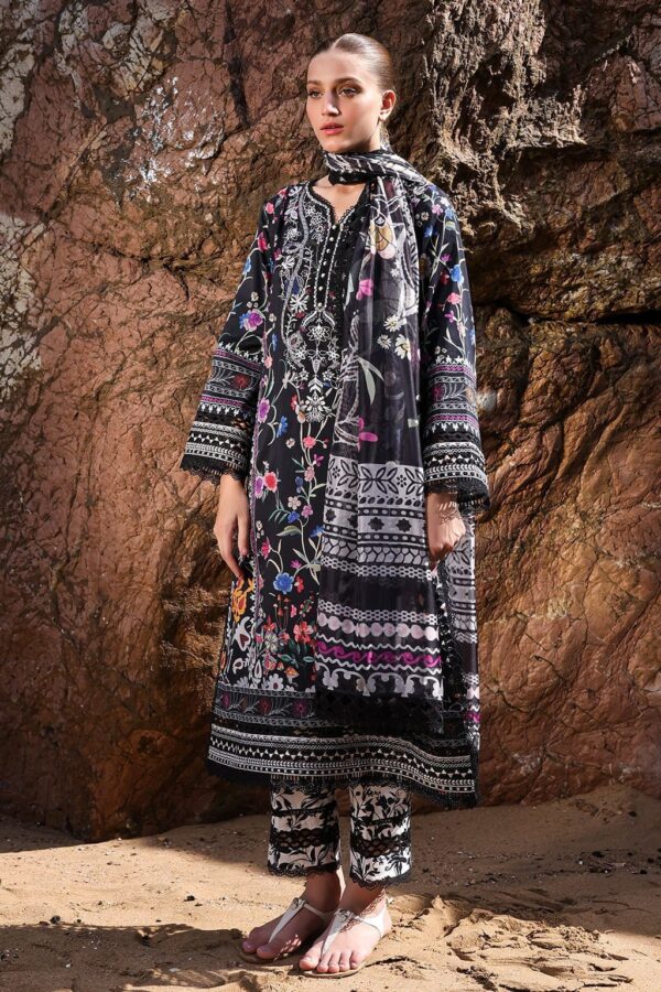 Ayzel Tropicana Azl-24-V2-06 Chloe Embroidered Lawn 3Pc Suit Collection 2024