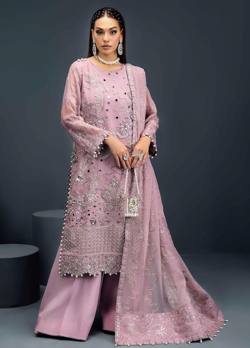 Alizeh Fashion D-06 Eris Embroidered Chiffon 3Pc Suit Collection 2024