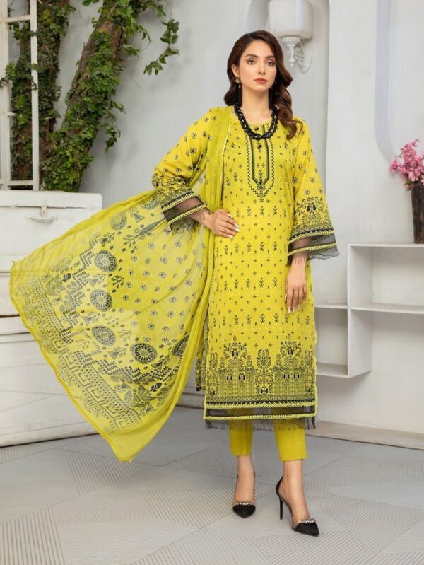 Al Kareem D-2558 Digital Printed Lawn 3Pc Suit Collection 2024