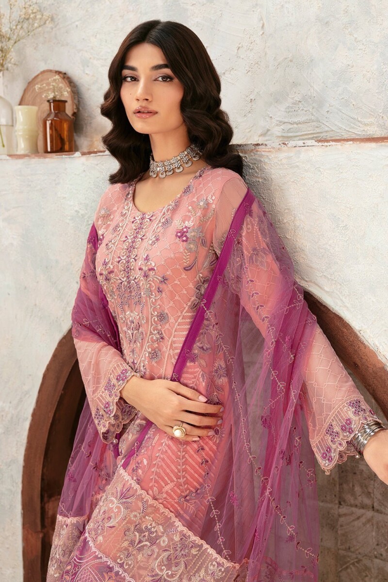 Ramsha Rangoon D-1201 Vol-12 Luxury Chiffon 3Pc Collection 2024