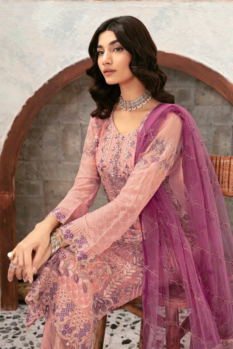 Ramsha Rangoon D-1201 Vol-12 Luxury Chiffon 3Pc Collection 2024