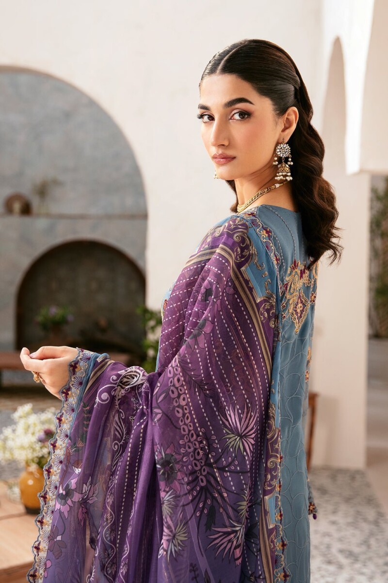 Ramsha Rangoon D-1202 Vol-12 Luxury Chiffon 3Pc Collection 2024