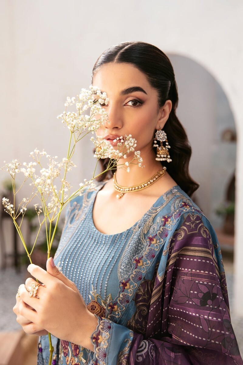 Ramsha Rangoon D-1202 Vol-12 Luxury Chiffon 3Pc Collection 2024