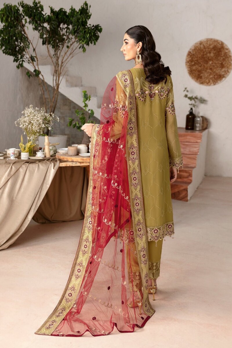 Ramsha Rangoon D-1203 Vol-12 Luxury Chiffon 3Pc Collection 2024