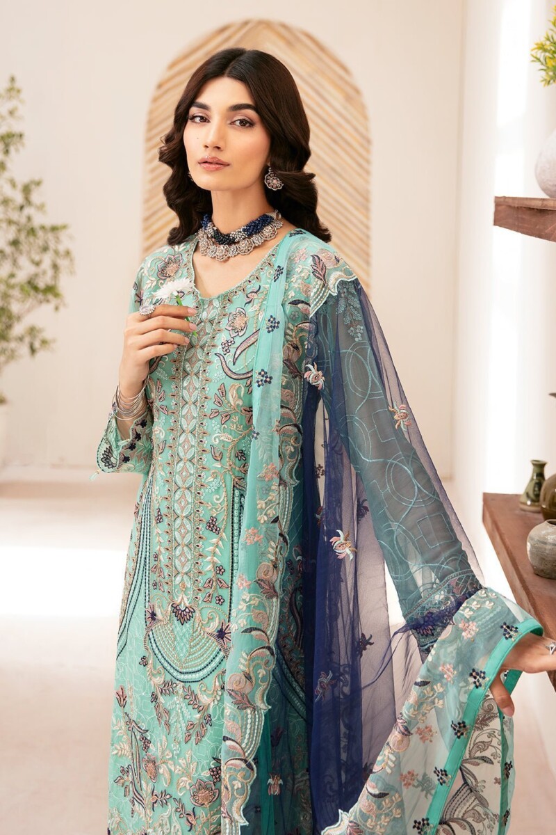 Ramsha Rangoon D-1207 Vol-12 Luxury Chiffon 3Pc Collection 2024