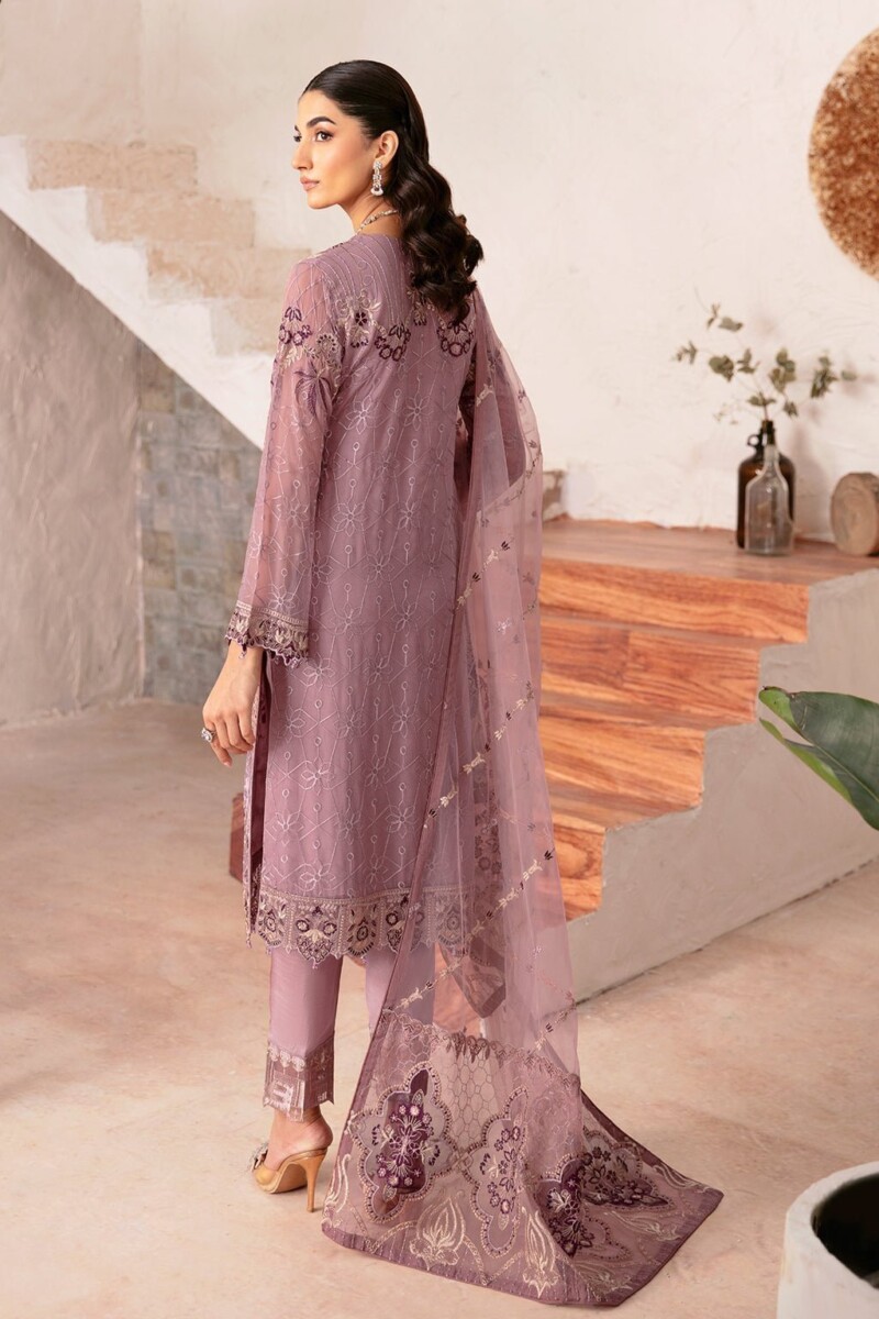 Ramsha Rangoon D-1208 Vol-12 Luxury Chiffon 3Pc Collection 2024