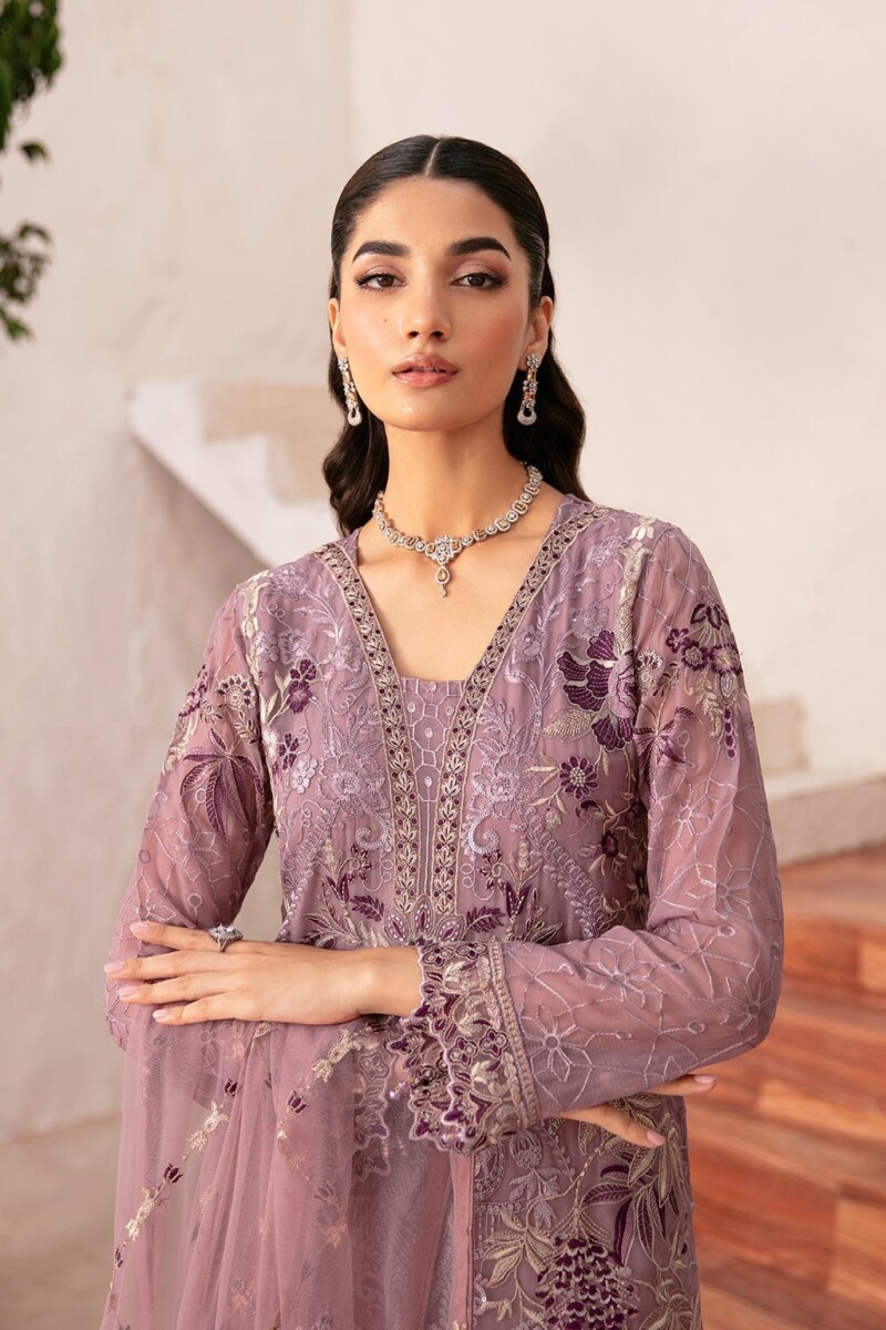 Ramsha Rangoon D-1208 Vol-12 Luxury Chiffon 3Pc Collection 2024