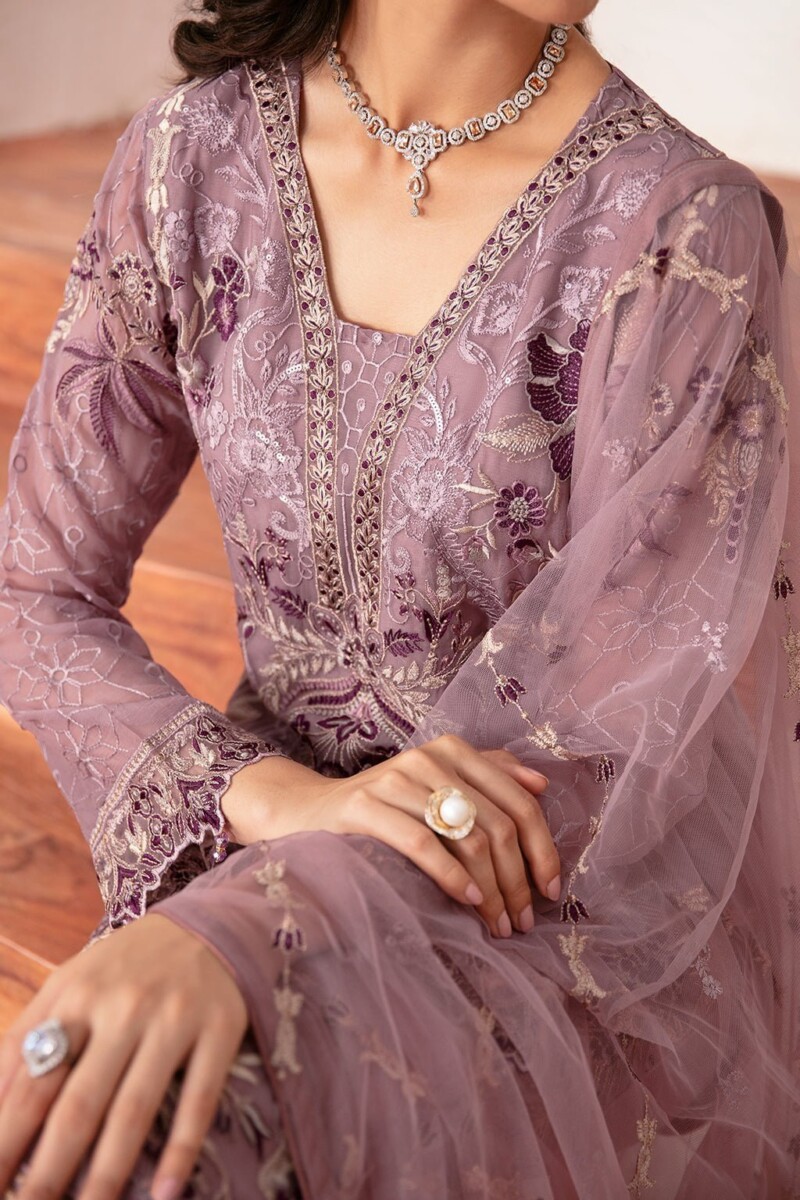 Ramsha Rangoon D-1208 Vol-12 Luxury Chiffon 3Pc Collection 2024