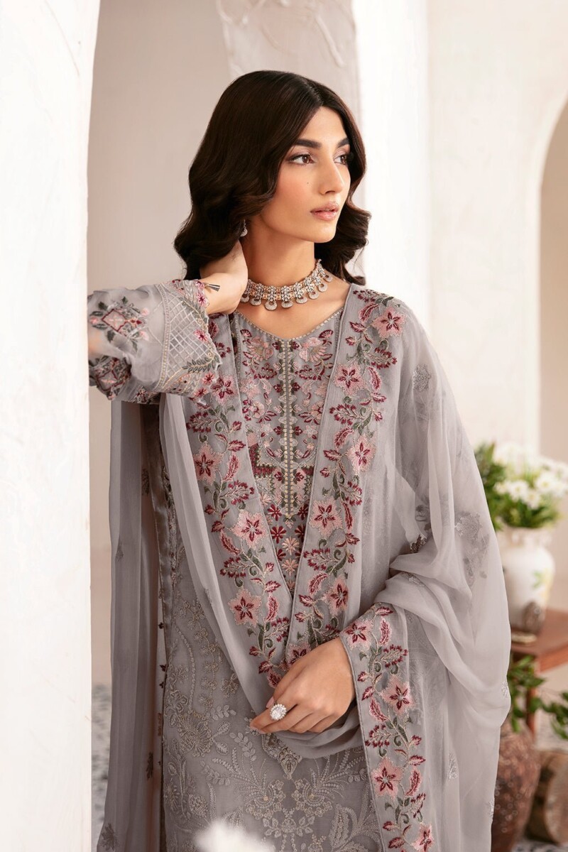 Ramsha Rangoon D-1210 Vol-12 Luxury Chiffon 3Pc Collection 2024