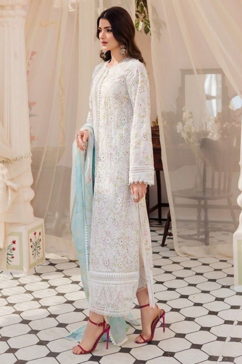 Motifz 4622-Ophelia Lawn 3Pc Suit Collection 2024