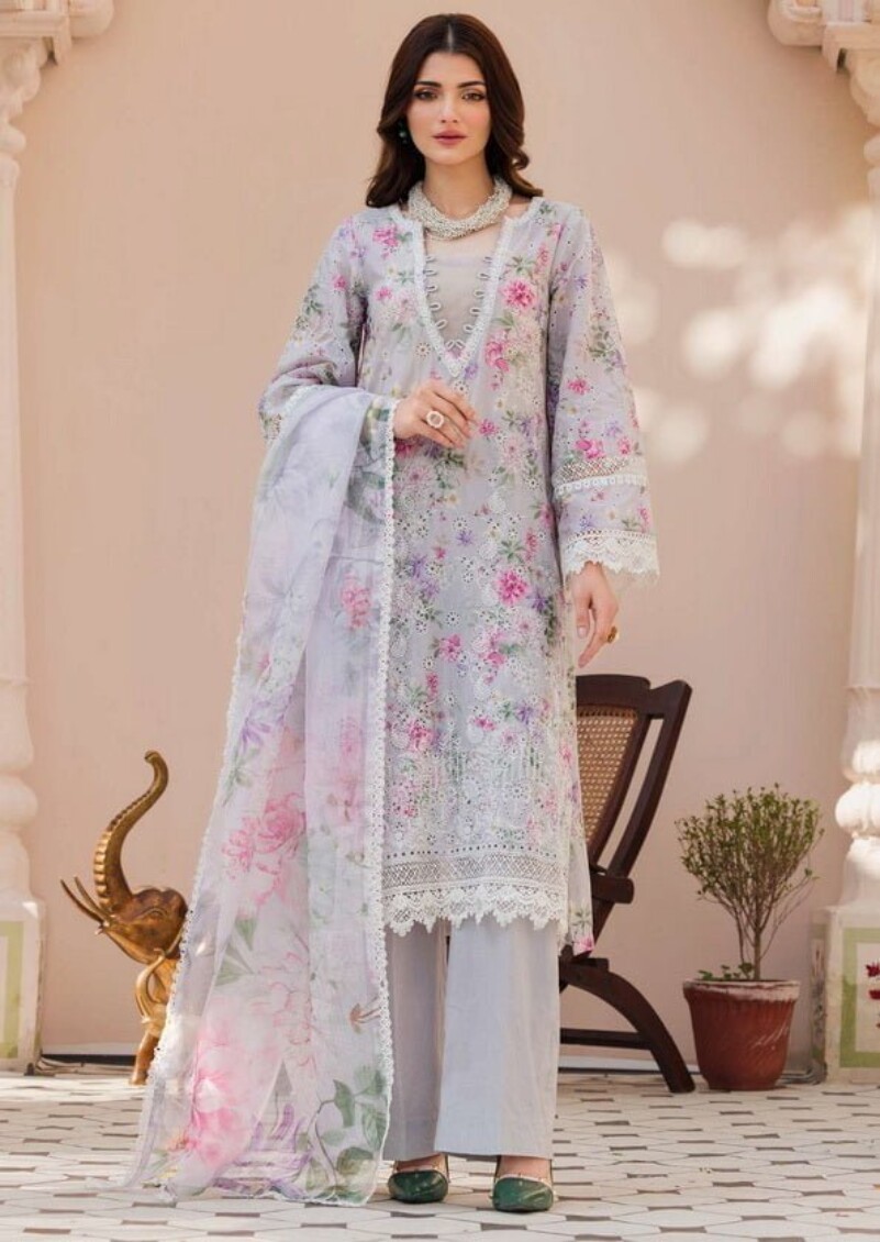 Motifz 4625-Moonstoon Lawn 3Pc Suit Collection 2024