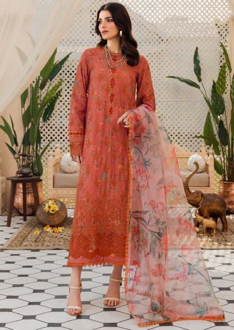 Motifz 4626-Jahan Lawn 3Pc Suit Collection 2024