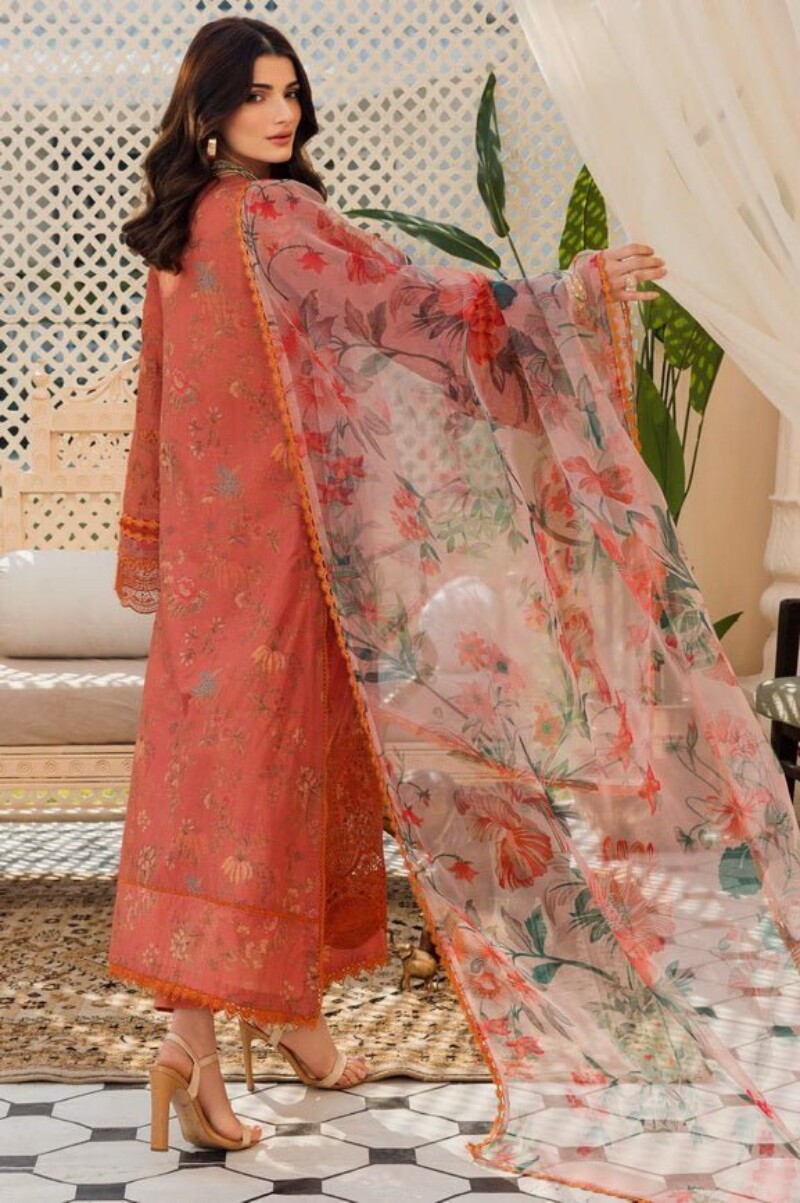 Motifz 4626-Jahan Lawn 3Pc Suit Collection 2024