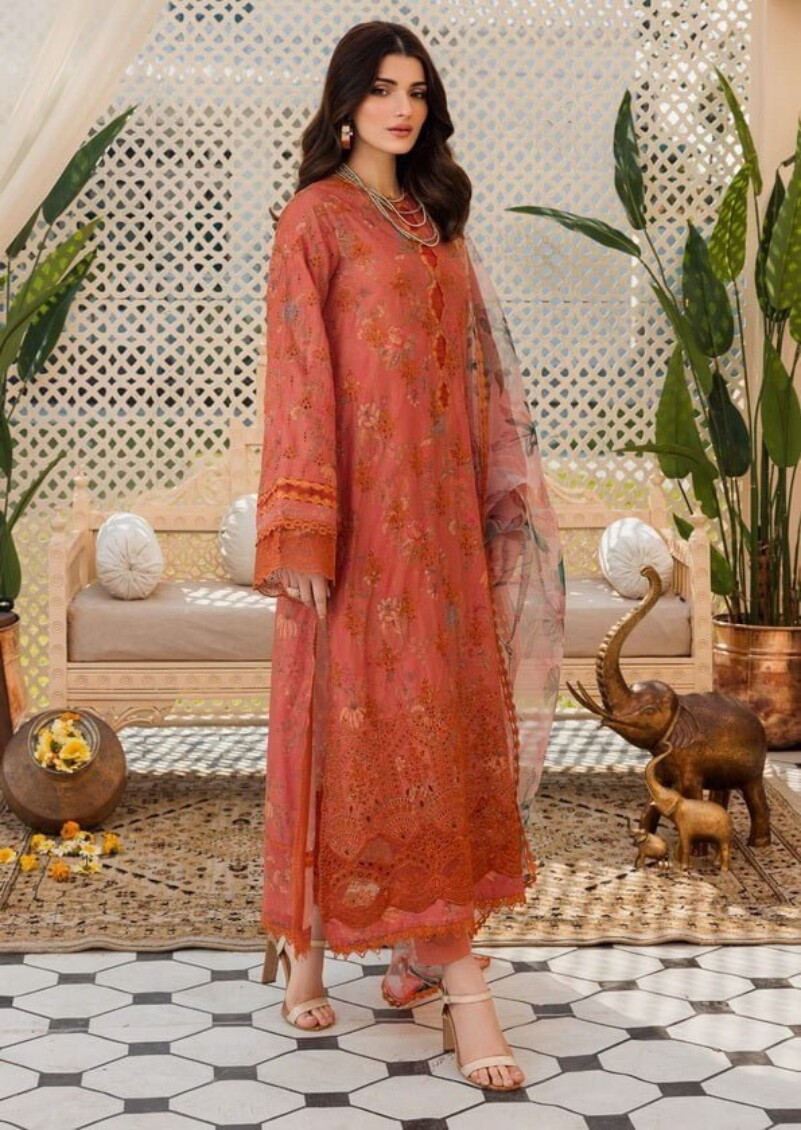 Motifz 4626-Jahan Lawn 3Pc Suit Collection 2024